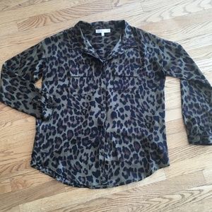 Karlie Animal Print Blouse